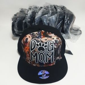 1 Lot of 20 pcs Dog Mom Snapback Hats